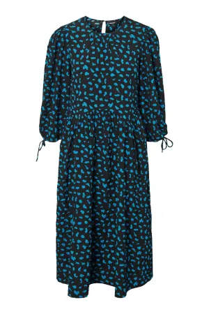 Anemone Midi Dress - Blue Aster