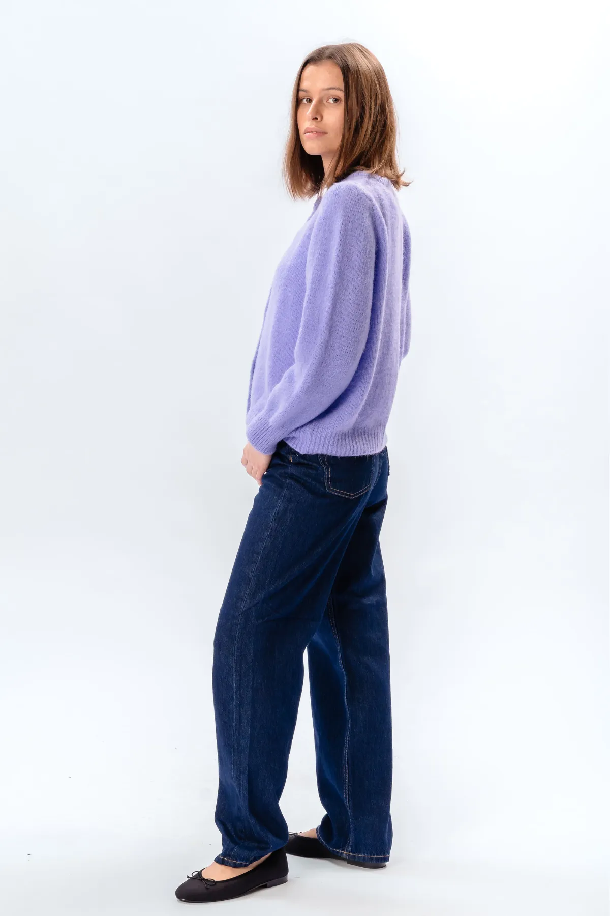 Anna Cardigan - Purple