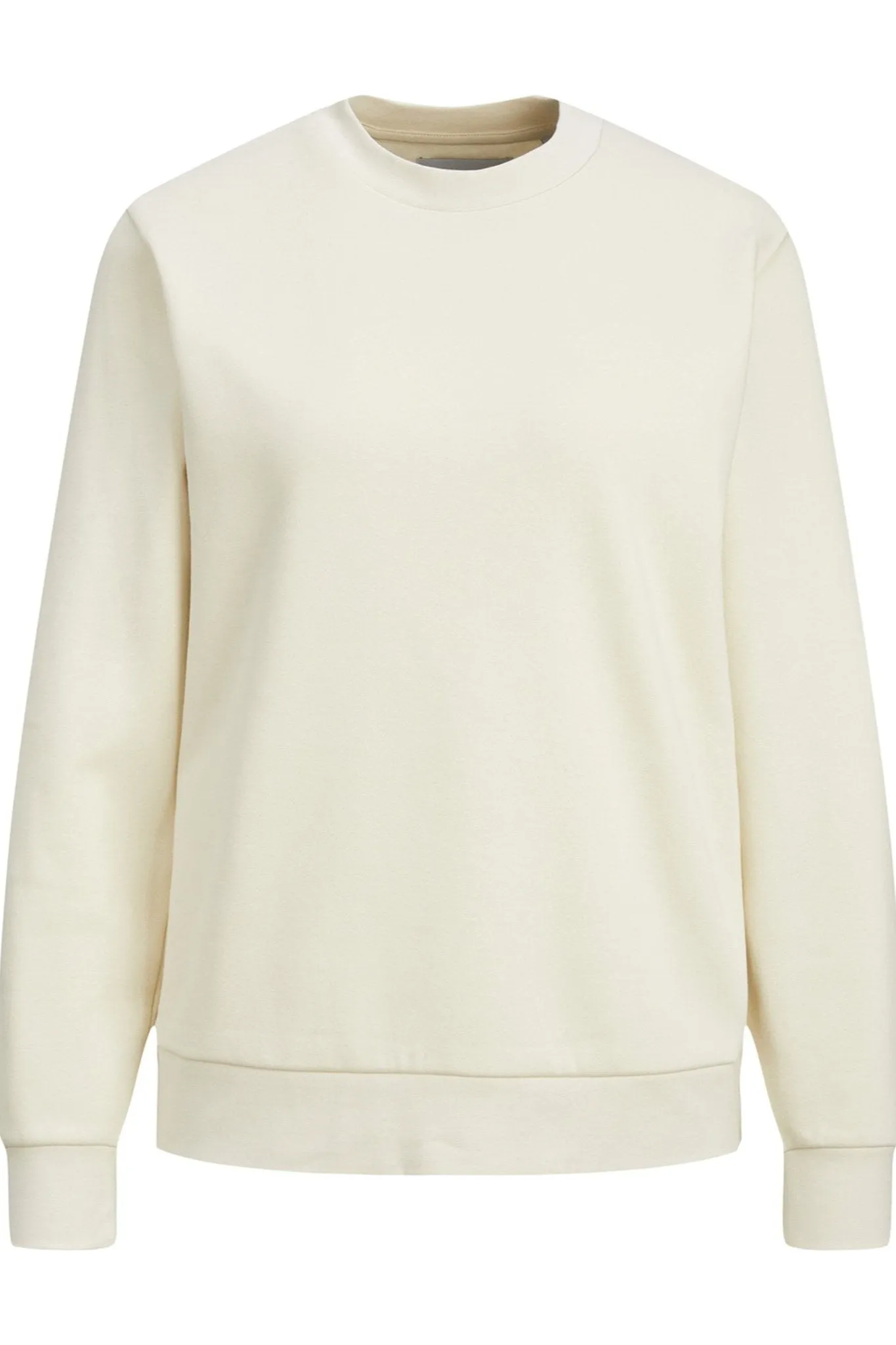 Basic Crewneck Sweat - Light Beige