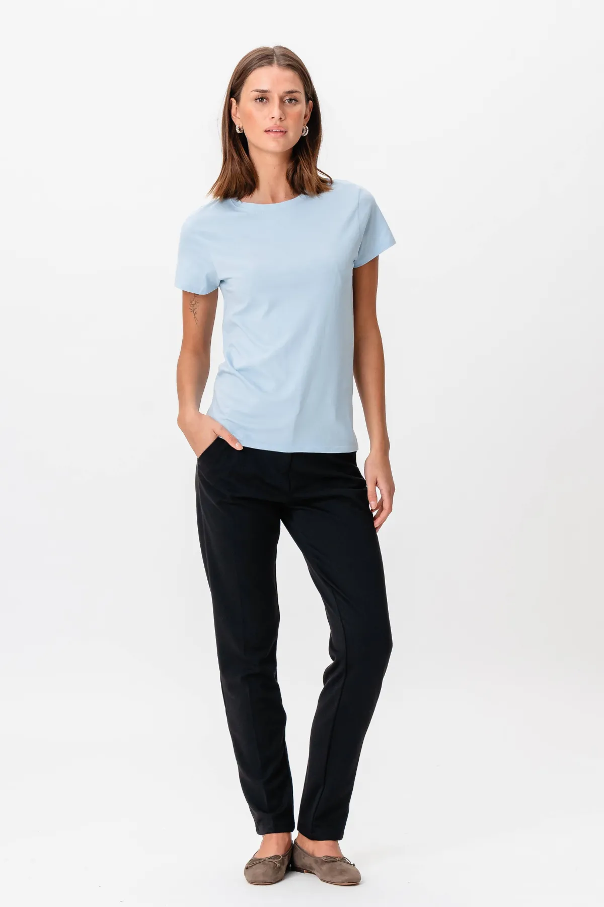 Basic T-shirt - Sky Blue