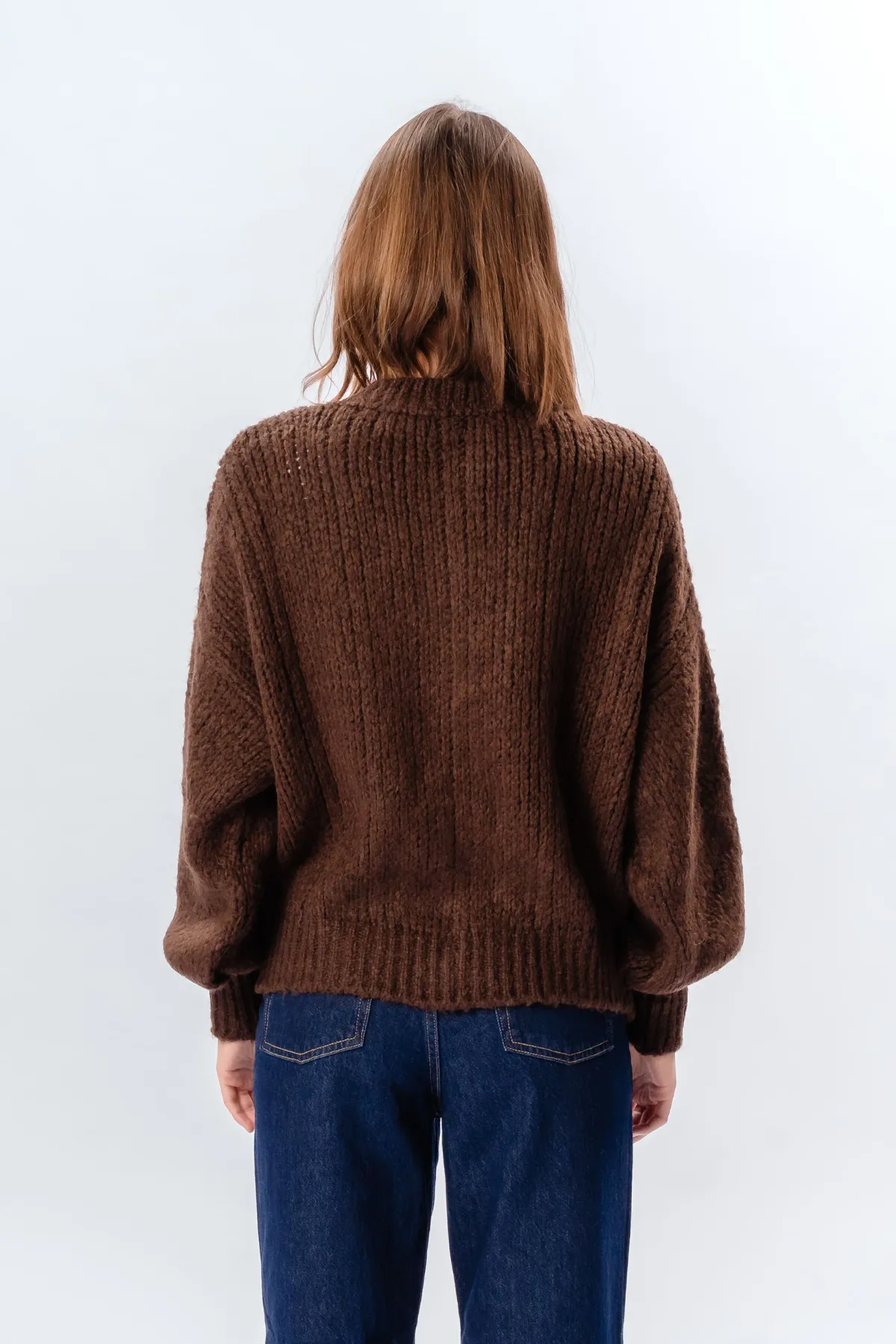Botton Knit - Brown