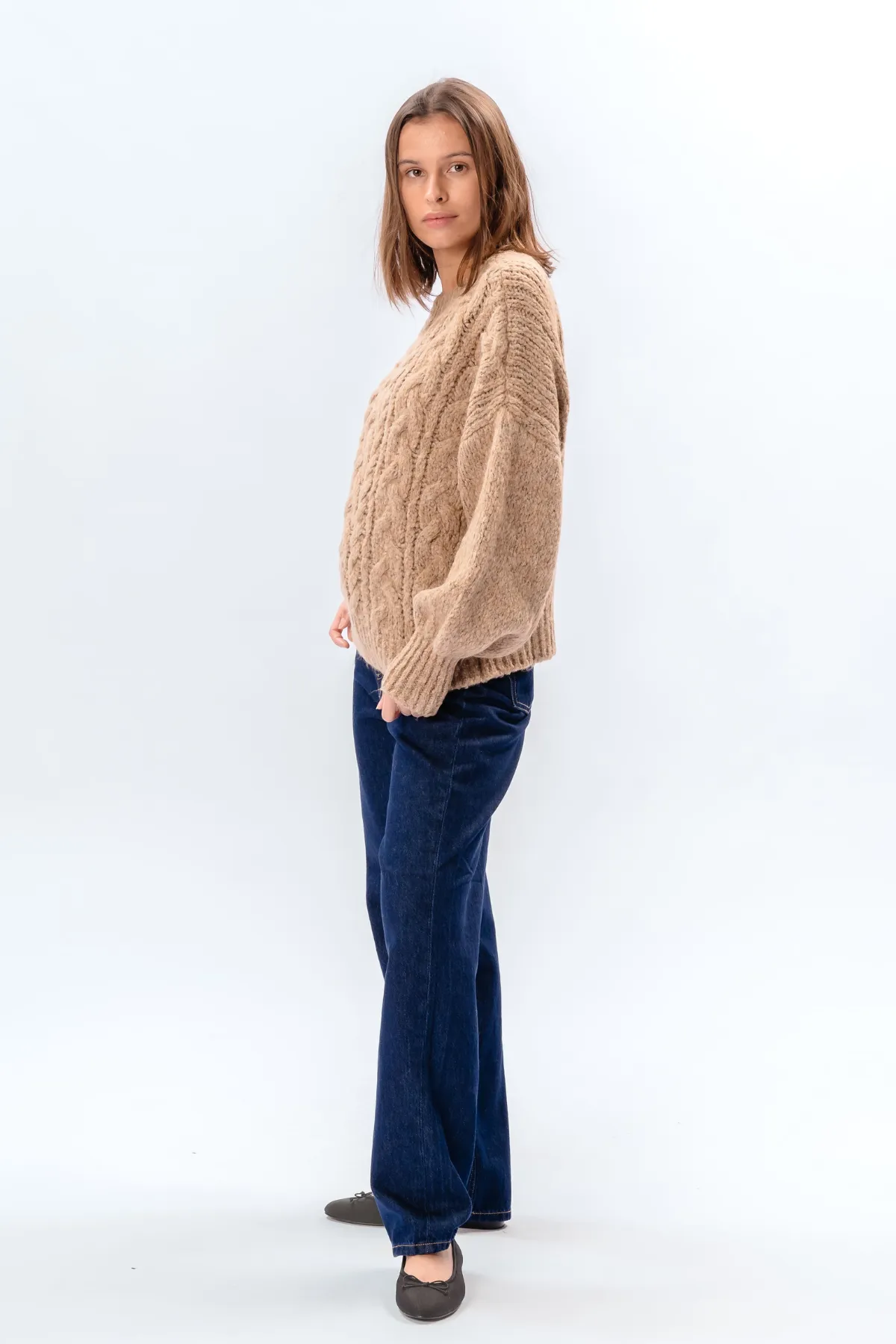 Emma Knit - Beige