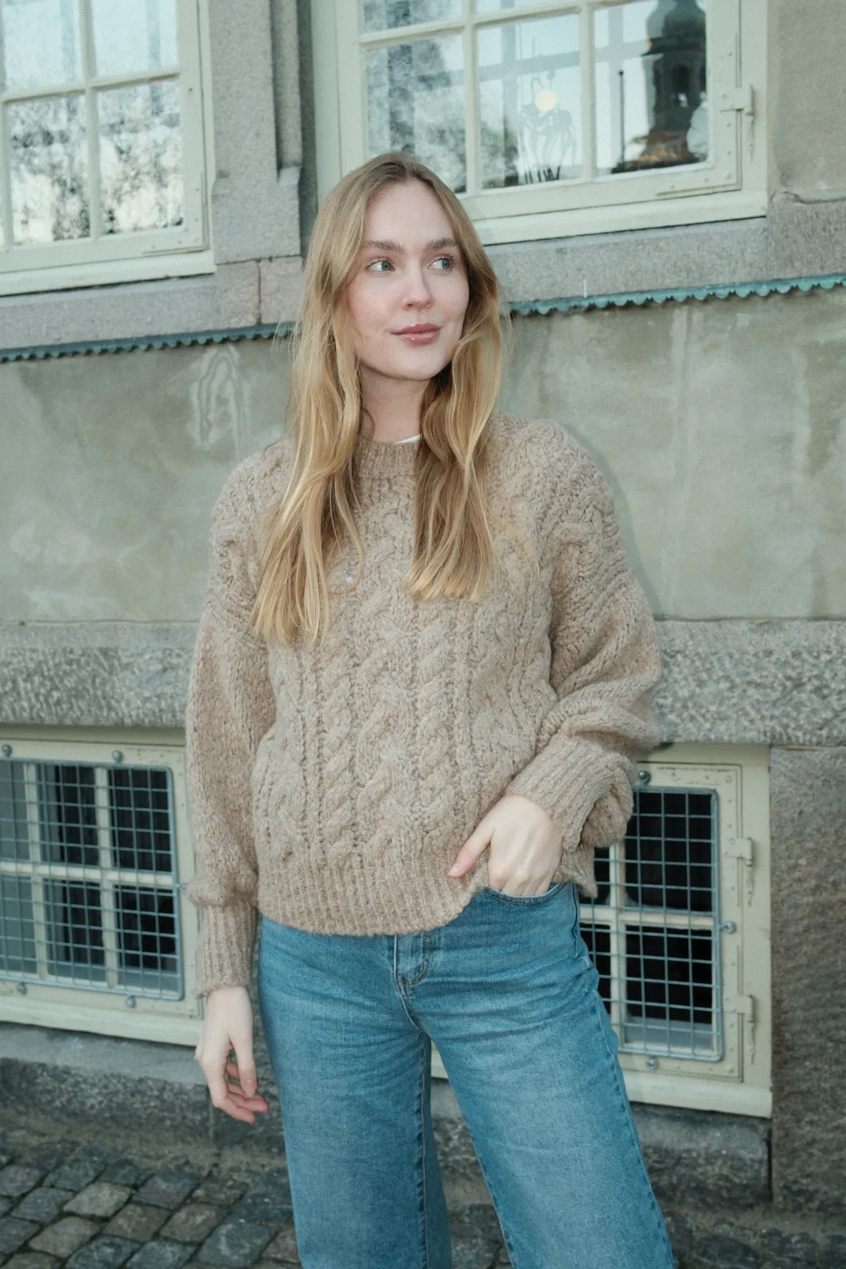 Emma Knit - Beige