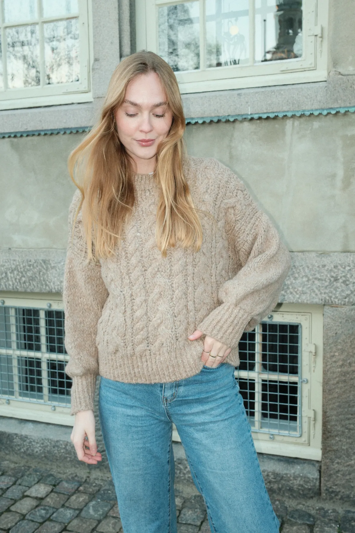 Emma Knit - Beige