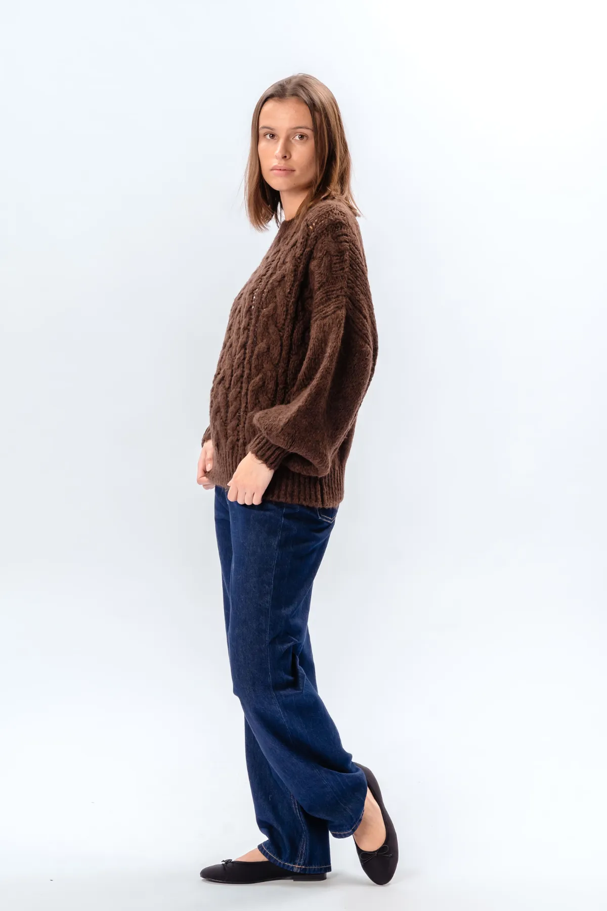 Emma Knit - Chocolate