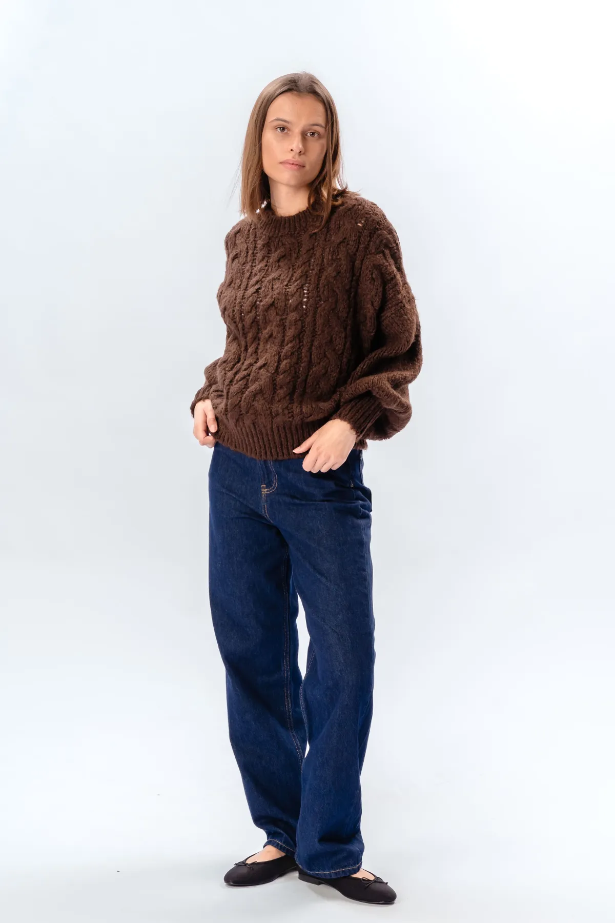 Emma Knit - Chocolate