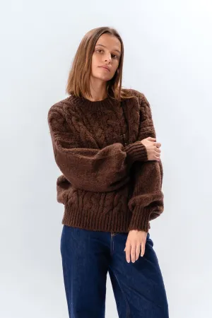 Emma Knit - Chocolate