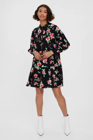 Hyms Longsleeve Dress- Black Hyms