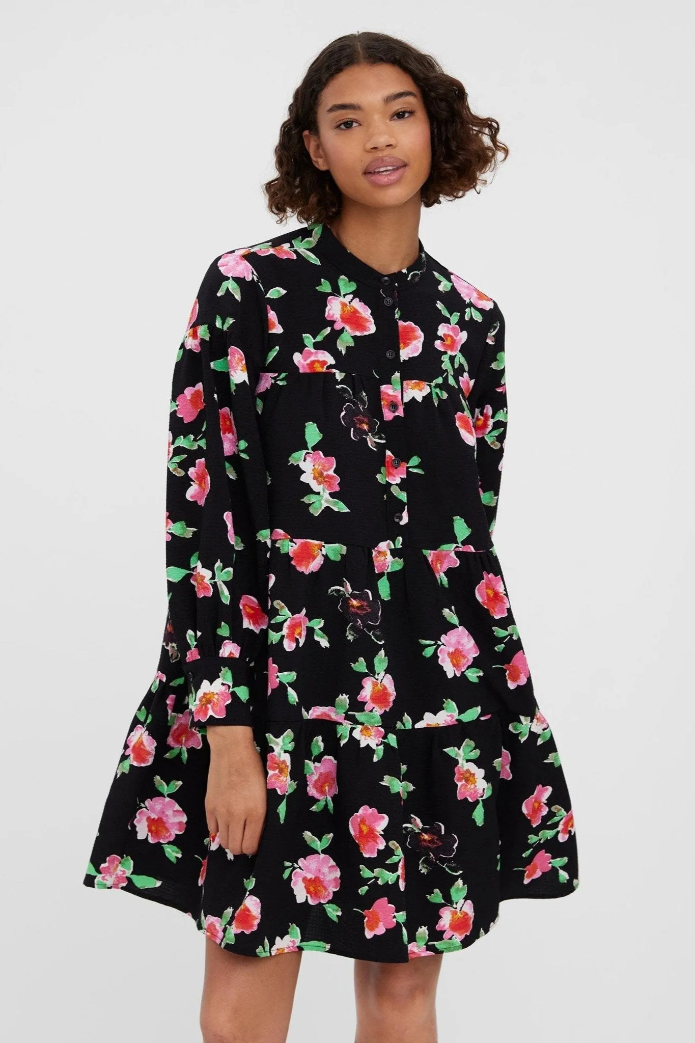 Hyms Longsleeve Dress- Black Hyms