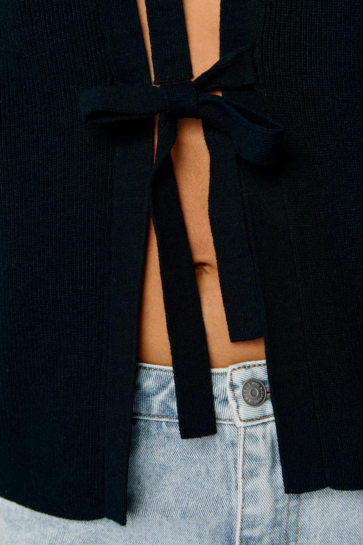 Julla Parvi 2/4 Knit Cardigan - Black
