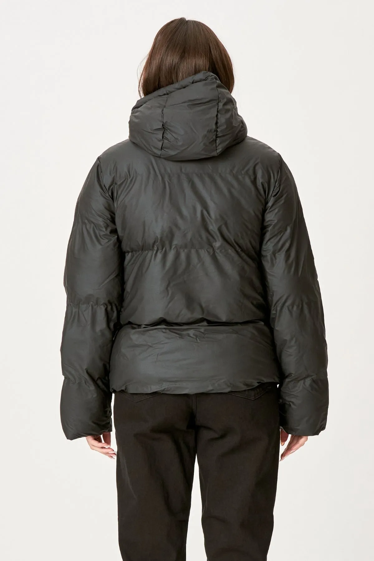 Lexie Coated Jacket - Black