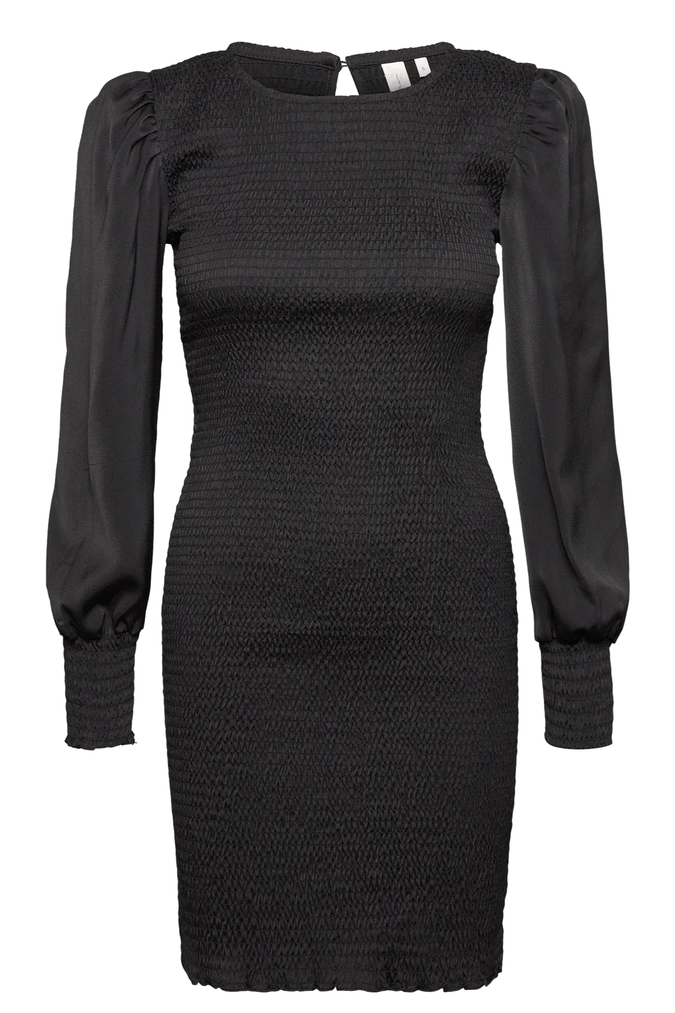 Lilo Primrose Mini Dress - Black
