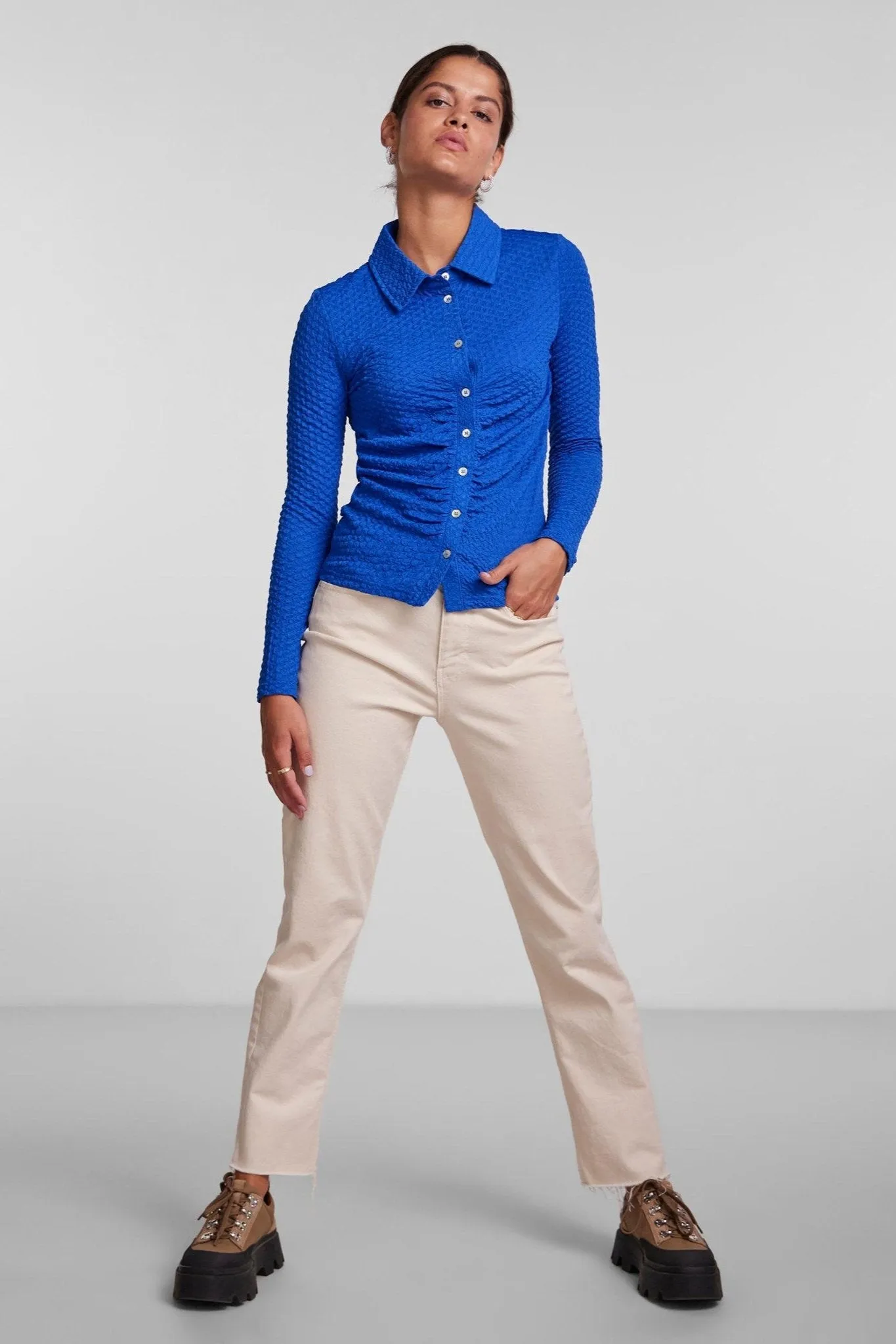 Maki Blouse - Princess Blue