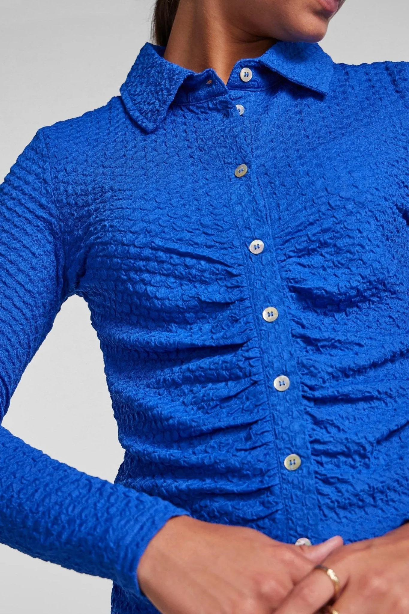 Maki Blouse - Princess Blue
