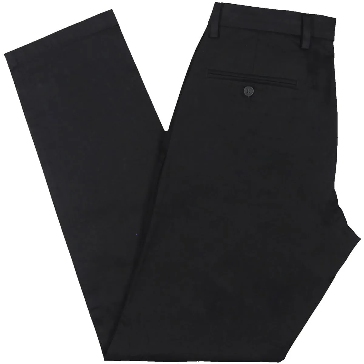 Mens Solid Cotton Khaki Pants