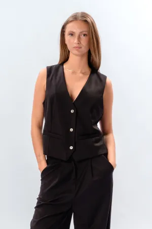 Nadia Vest - Black