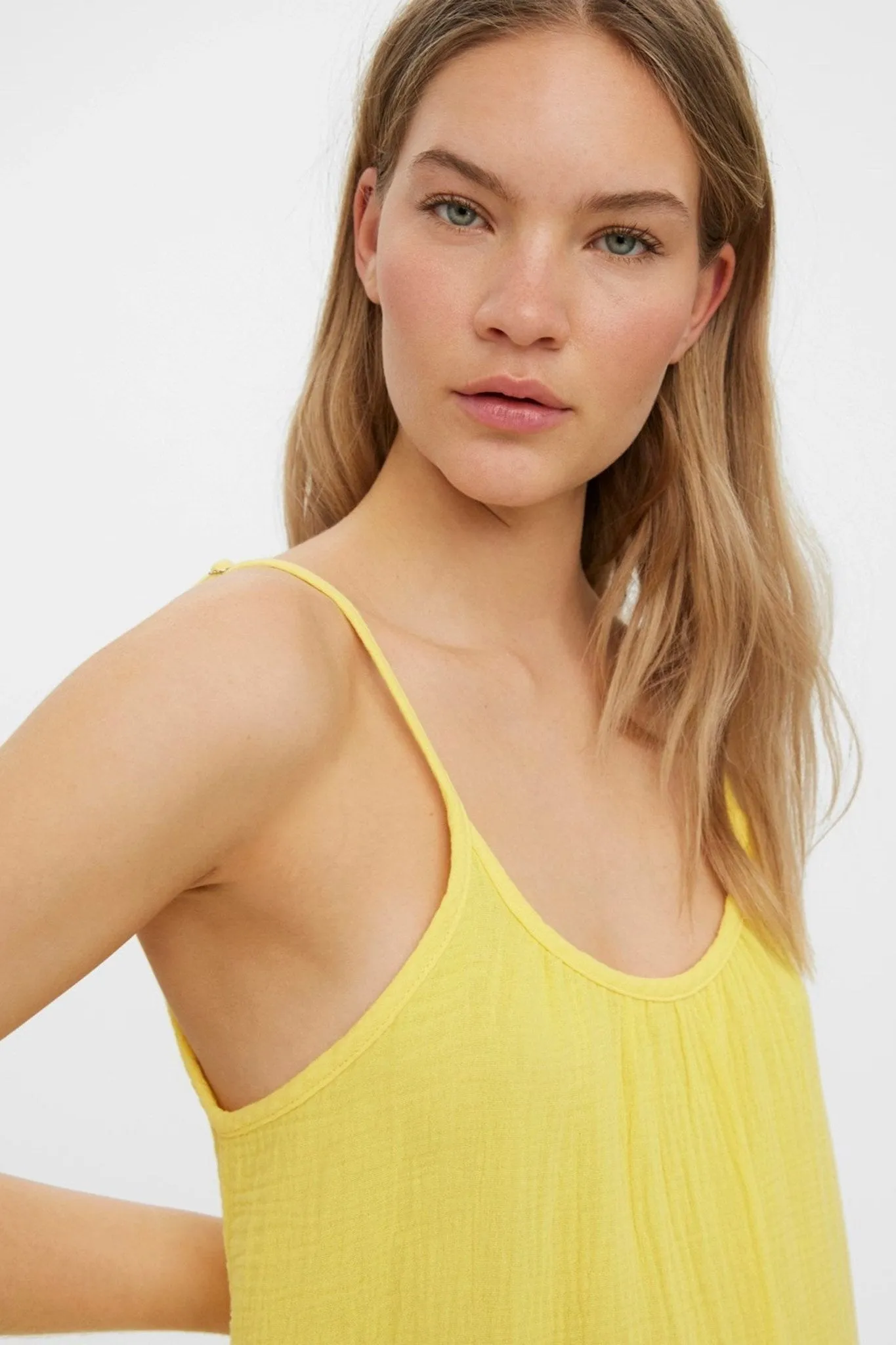 Natali Singlet Dress - Yarrow