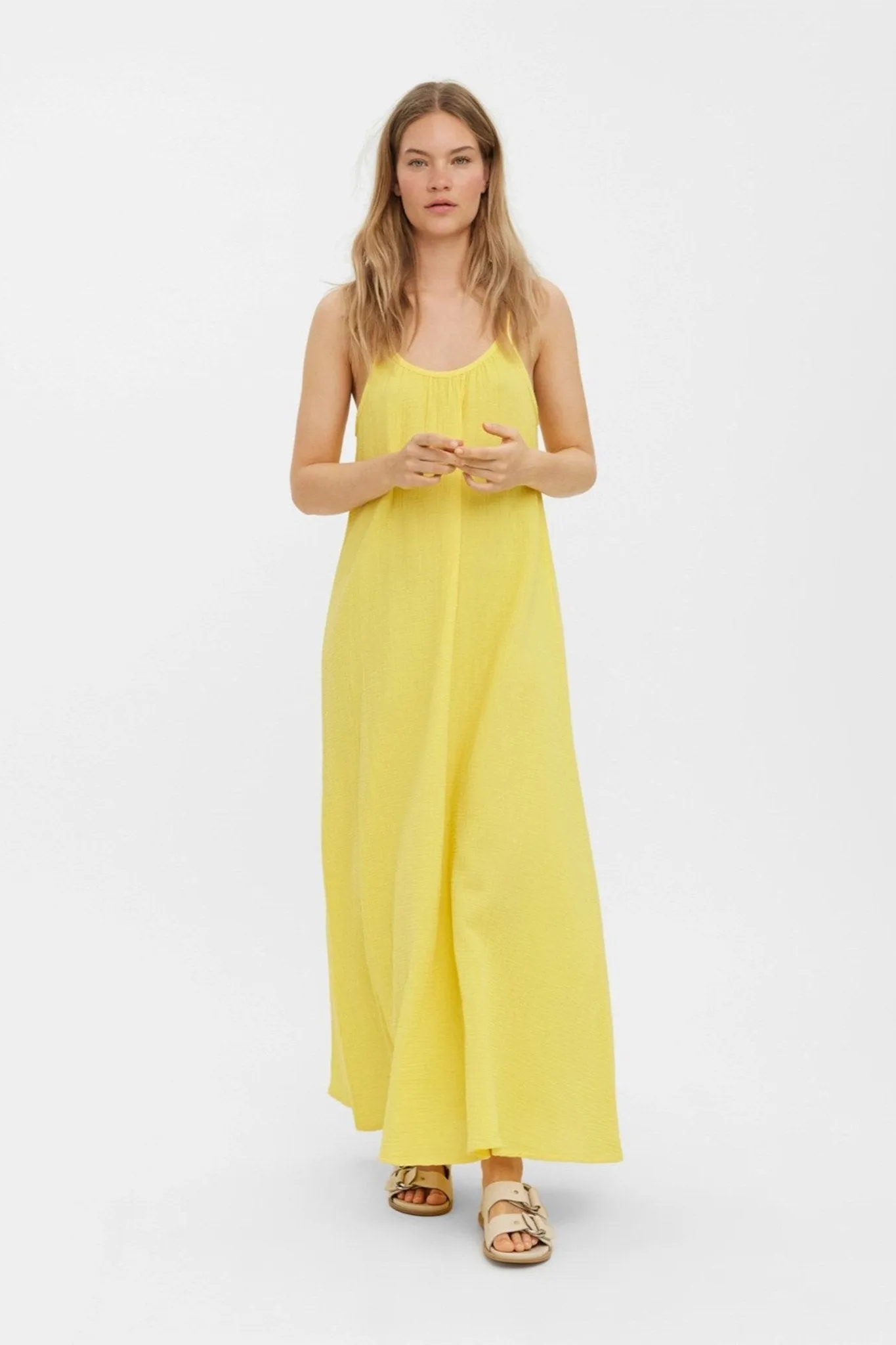 Natali Singlet Dress - Yarrow