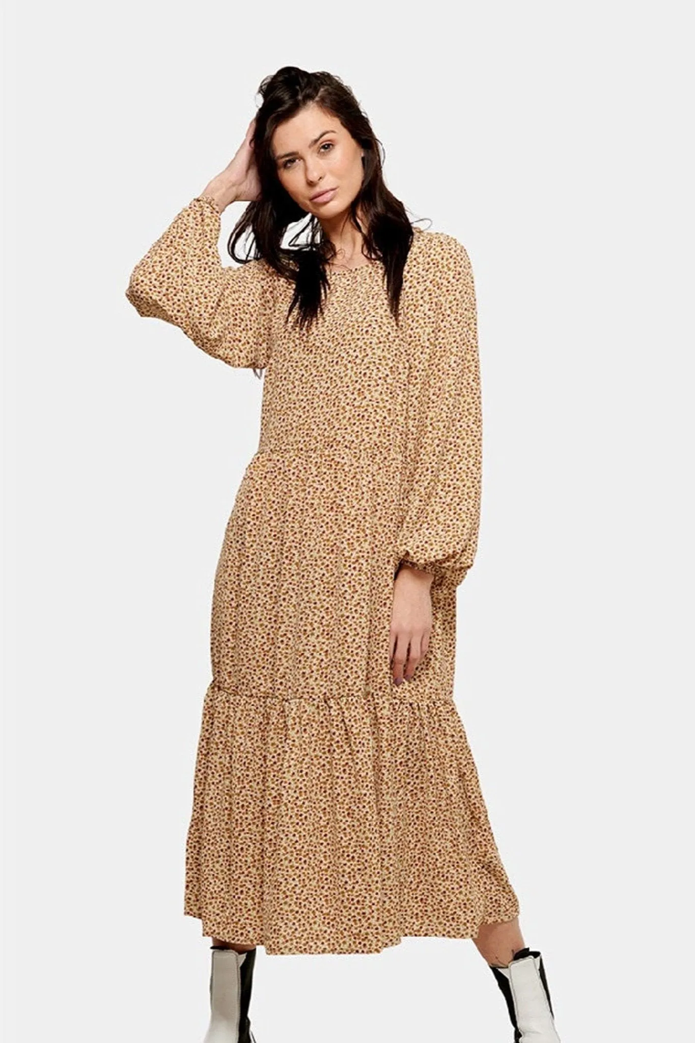 Pals floral dress - Birch