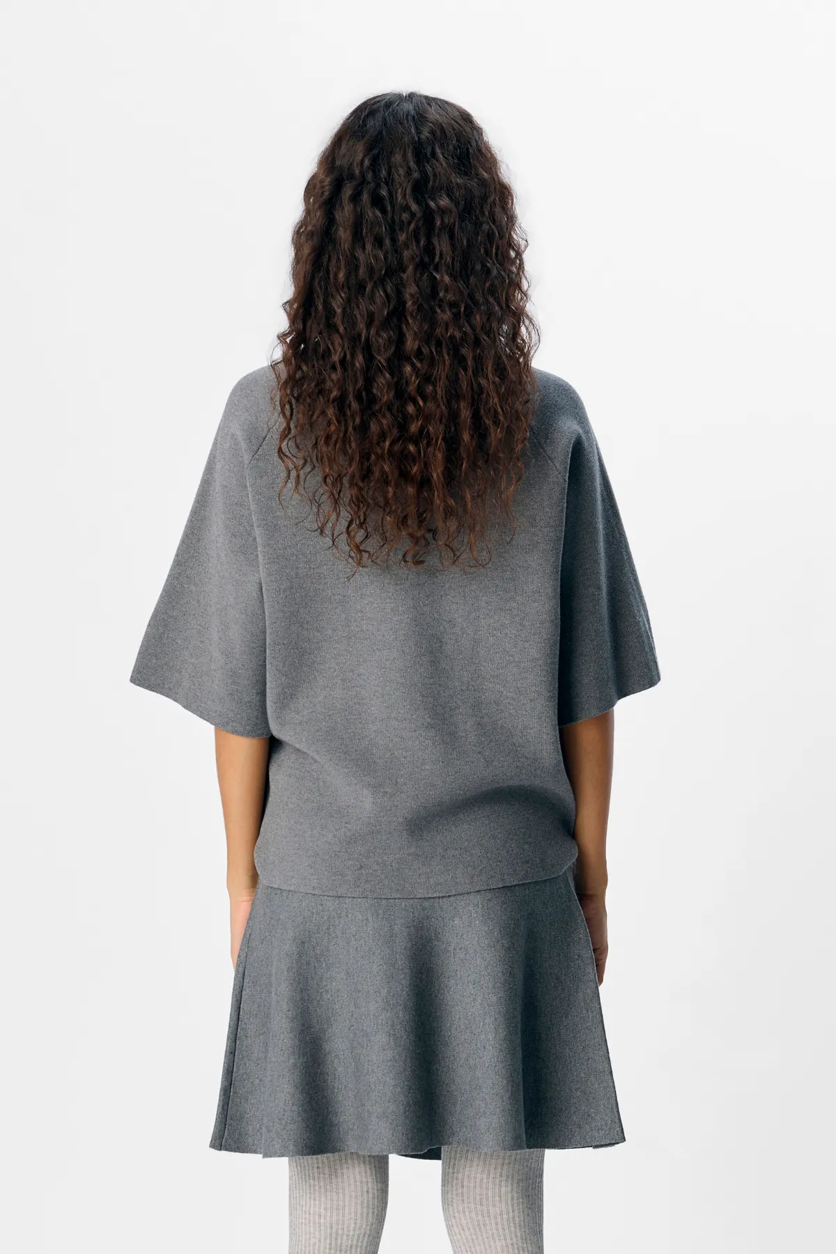 Reynard 2/4 Knit Pullover - Medium Grey Melange