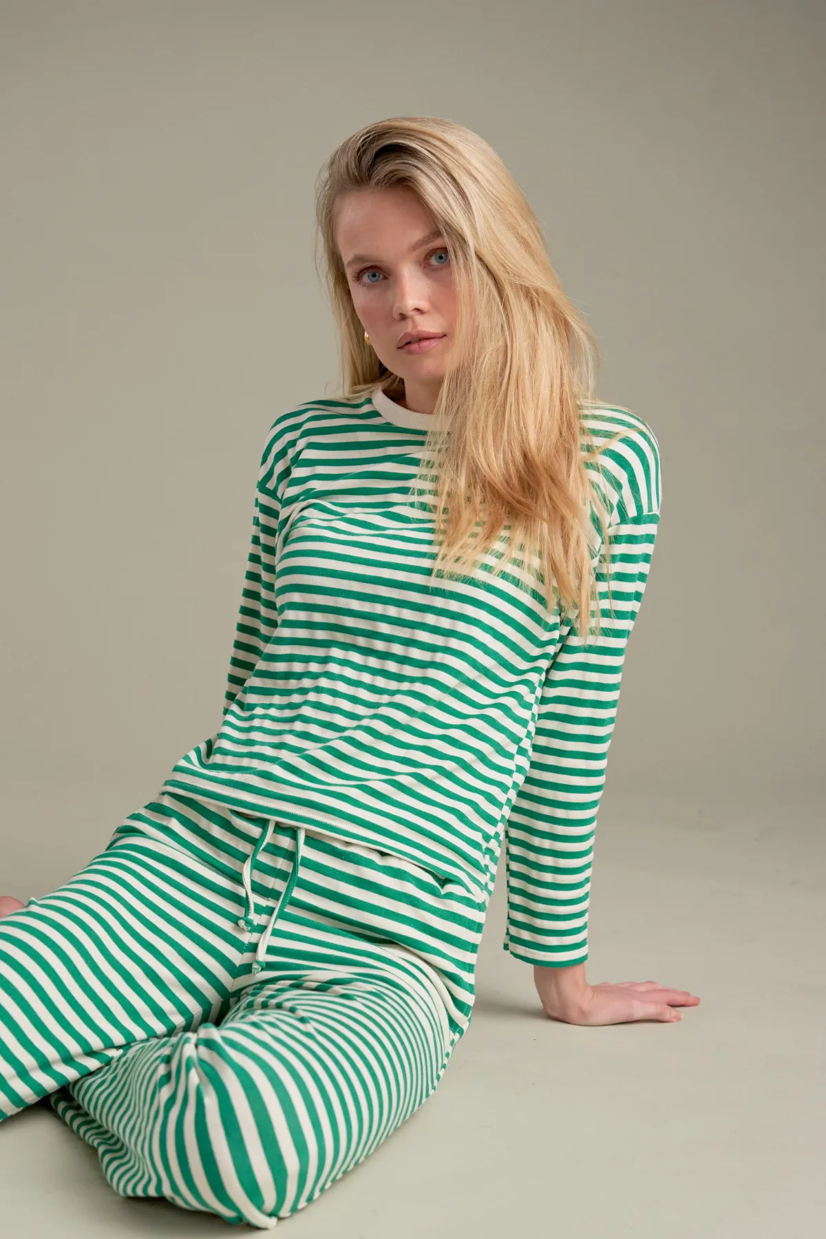 Stripped Shirt - Green
