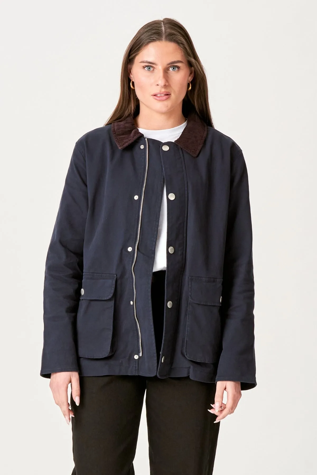 Twill Jacket - Navy
